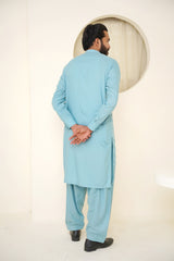 Stitched All Season Blended Ban Suit - Skyline