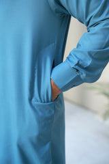 Stitched All Season Blended Ban Suit - Teal